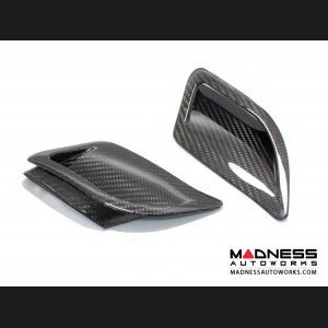 Alfa Romeo 4C Front Bumper Air Vent Trim Kit - Carbon Fiber - Launch Edition